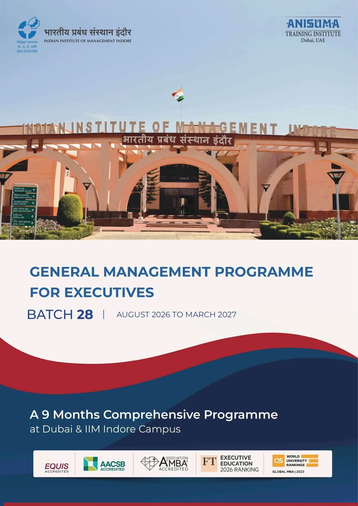 General Management Programme for Executives (GMPe)